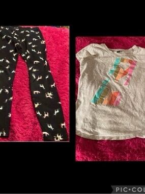 Jumping Beans Unicorn Shirt and Pants